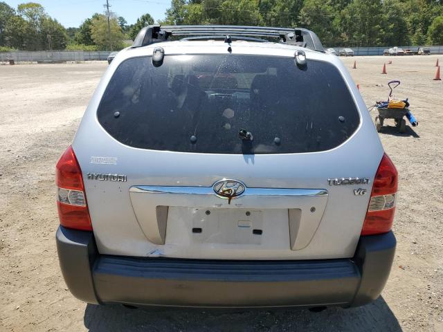 KM8JN12D55U167705 - 2005 HYUNDAI TUCSON GLS SILVER photo 6