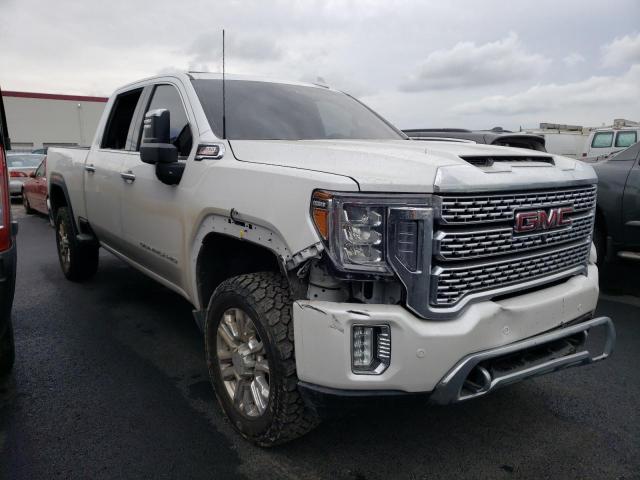 1GT49REY2NF196229 - 2022 GMC SIERRA K2500 DENALI WHITE photo 4