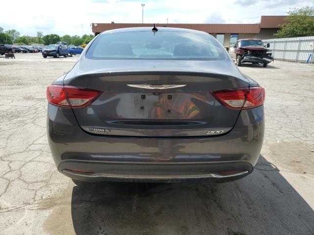 1C3CCCAB0FN663381 - 2015 CHRYSLER 200 LIMITED GRAY photo 6