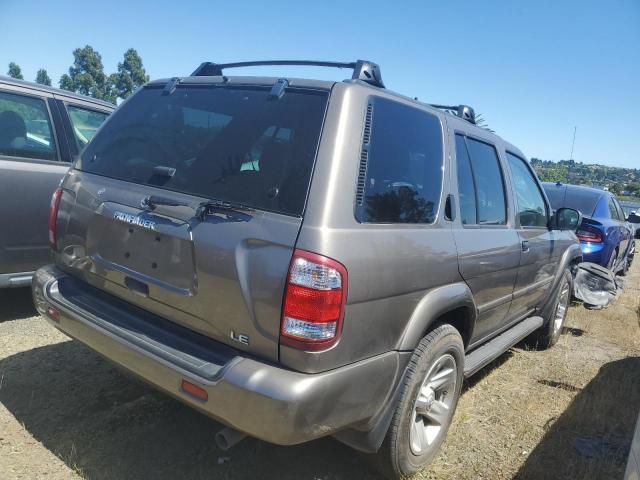 JN8DR09YX2W747366 - 2002 NISSAN PATHFINDER LE 棕色 照片 3
