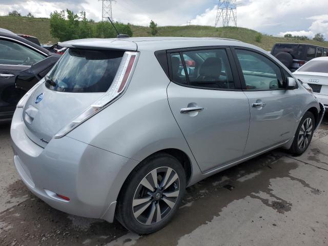 1N4BZ0CP6HC300150 - 2017 NISSAN LEAF S SILVER photo 3