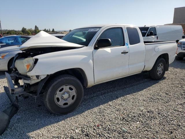 5TFTX4CN4FX056417 - 2015 TOYOTA TACOMA ACCESS CAB WHITE photo 1