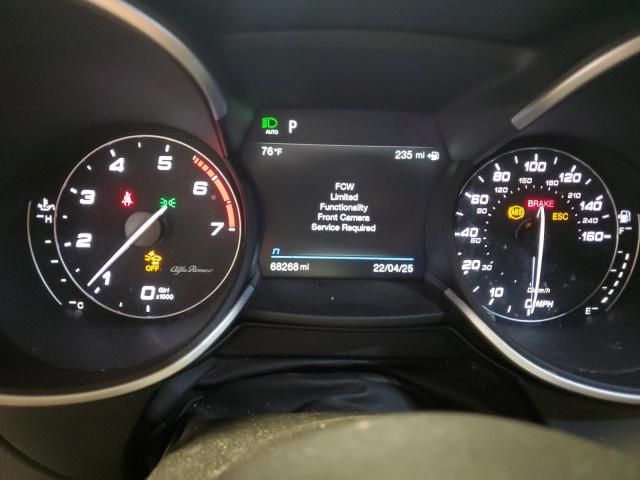 ZASPAKBN9L7C75997 - 2020 ALFA ROMEO STELVIO TI GRAY photo 9