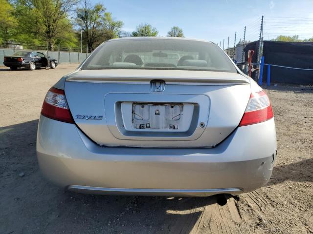 2HGFG12666H536681 - 2006 HONDA CIVIC LX ვერცხლისფერი ფოტო 6