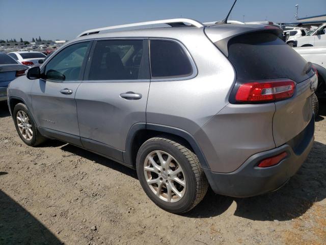 1C4PJLCS7EW201053 - 2014 JEEP CHEROKEE LATITUDE SILVER photo 2