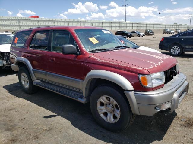 JT3HN87R220385902 - 2002 TOYOTA 4RUNNER LIMITED RED photo 4