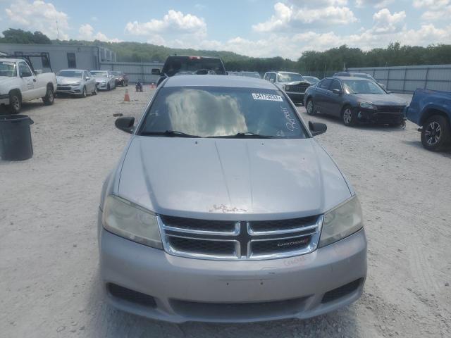 1C3CDZABXEN138892 - 2014 DODGE AVENGER SE SILVER photo 5