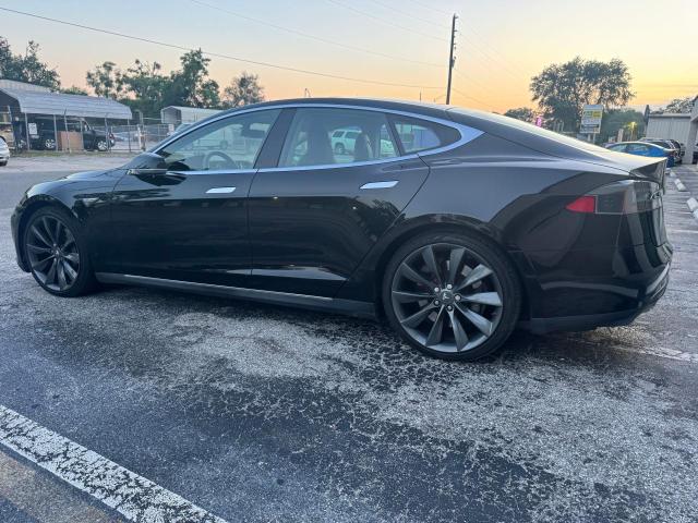 5YJSA1H10EFP49351 - 2014 TESLA MODEL S BLACK photo 3