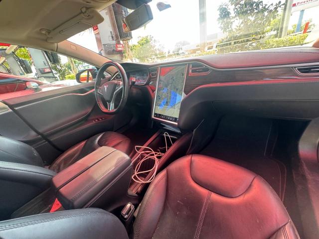 5YJSA1H10EFP49351 - 2014 TESLA MODEL S BLACK photo 9