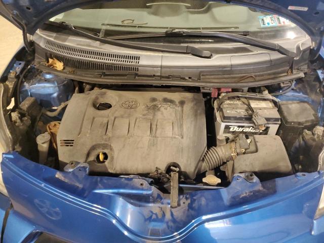 JTKKUPB45D1031842 - 2013 TOYOTA SCION XD Blau Foto 11