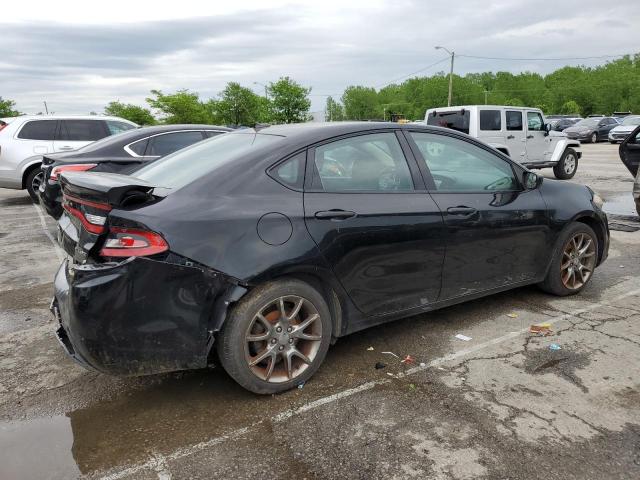 1C3CDFBAXDD328958 - 2013 DODGE DART SXT BLACK photo 3