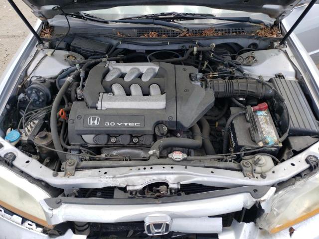 1HGCG16581A058825 - 2001 HONDA ACCORD EX SILVER photo 11