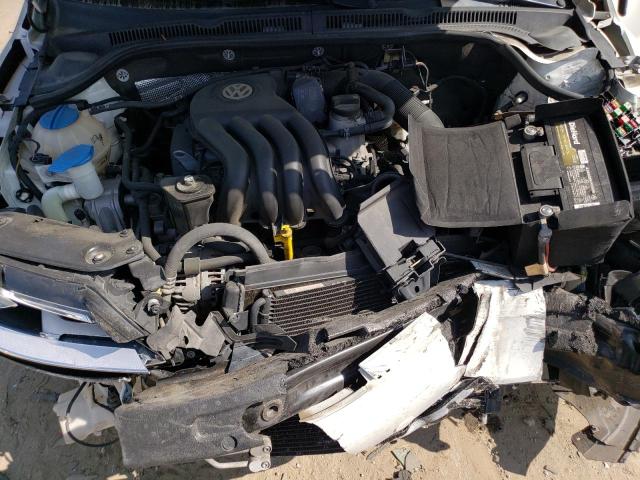 3VW2K7AJ7EM433268 - 2014 VOLKSWAGEN JETTA BASE أبيض صورة 11