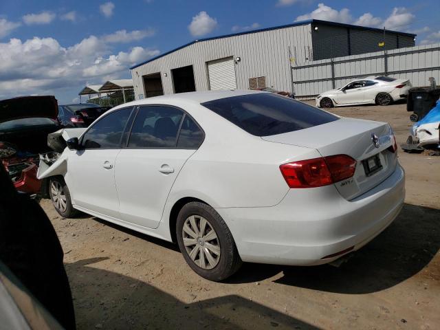 3VW2K7AJ7EM433268 - 2014 VOLKSWAGEN JETTA BASE أبيض صورة 2