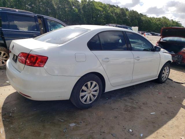 3VW2K7AJ7EM433268 - 2014 VOLKSWAGEN JETTA BASE أبيض صورة 3
