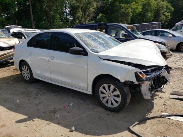 3VW2K7AJ7EM433268 - 2014 VOLKSWAGEN JETTA BASE أبيض صورة 4