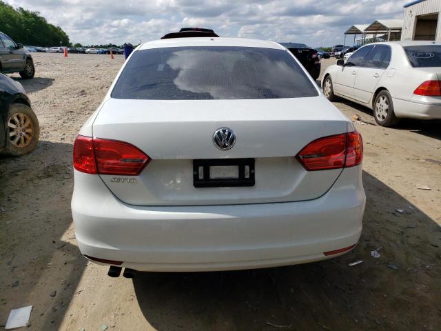 3VW2K7AJ7EM433268 - 2014 VOLKSWAGEN JETTA BASE أبيض صورة 6