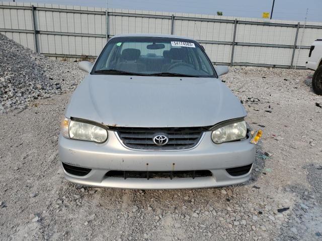 1NXBR12E52Z575795 - 2002 TOYOTA COROLLA CE SILVER photo 5