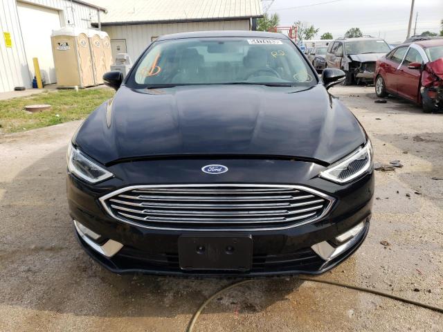 3FA6P0SU2HR191122 - 2017 FORD FUSION TITANIUM PHEV BLACK photo 5