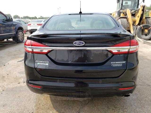 3FA6P0SU2HR191122 - 2017 FORD FUSION TITANIUM PHEV BLACK photo 6