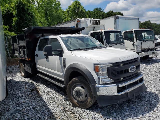 1FD0W4HN7MEC75441 - 2021 FORD F450 SUPER DUTY WHITE photo 4