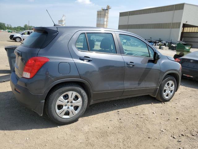 3GNCJKSB5GL279521 - 2016 CHEVROLET TRAX LS GRAY photo 3