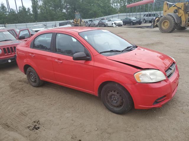 KL1TD5DE1AB090180 - 2010 CHEVROLET AVEO LS 红色 照片 4