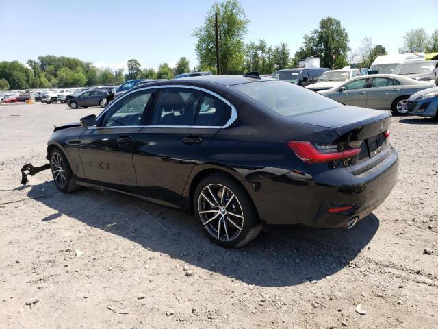 WBA5R1C52KAK09551 - 2019 BMW 330I BLACK photo 2
