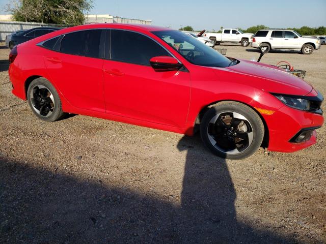 2HGFC2F86LH582665 - 2020 HONDA CIVIC SPORT 红色 照片 4