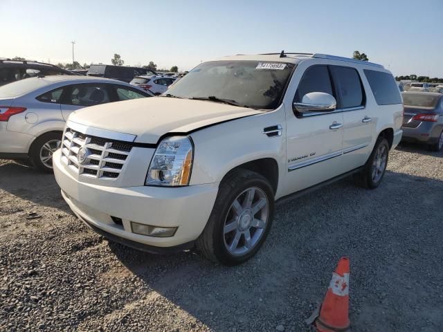 1GYFK26269R108148 - 2009 CADILLAC ESCALADE ESV LUXURY WHITE photo 1