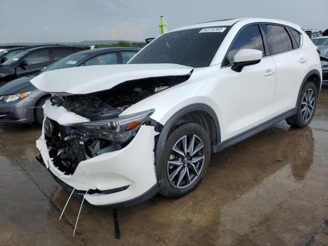 JM3KFADL1H0186636 - 2017 MAZDA CX-5 GRAND TOURING WHITE photo 1