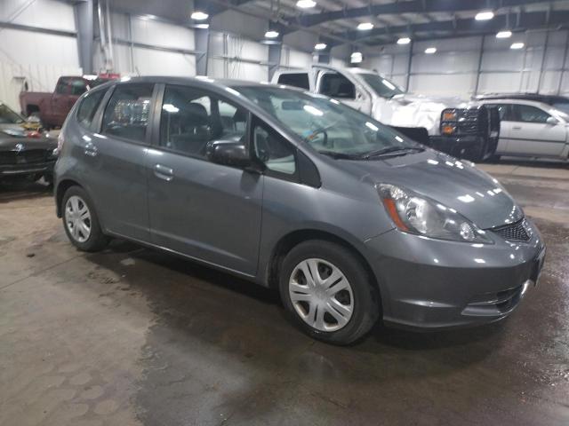 JHMGE8H35BS008193 - 2011 HONDA FIT GRAY photo 4