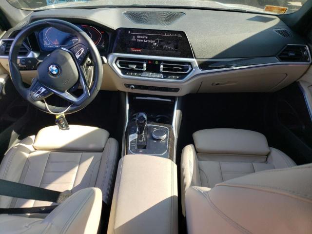 3MW5R7J0XM8B63296 - 2021 BMW 330XI BLUE photo 8