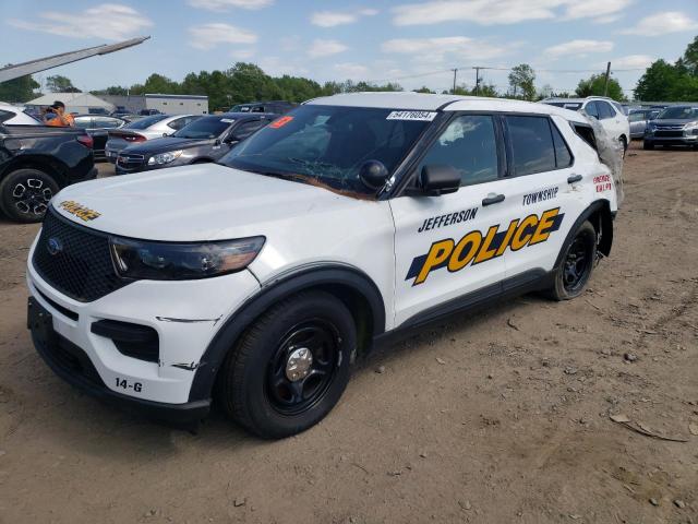 1FM5K8AB4LGA83244 - 2020 FORD EXPLORER POLICE INTERCEPTOR WHITE photo 1