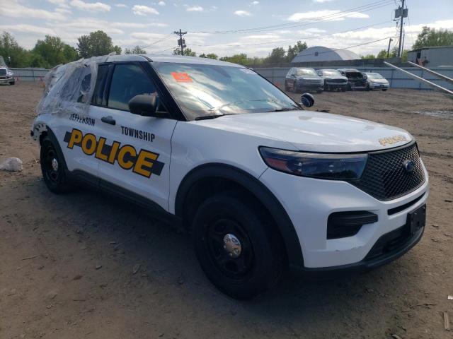 1FM5K8AB4LGA83244 - 2020 FORD EXPLORER POLICE INTERCEPTOR 白色 照片 4