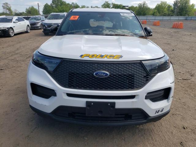 1FM5K8AB4LGA83244 - 2020 FORD EXPLORER POLICE INTERCEPTOR 白色 照片 5