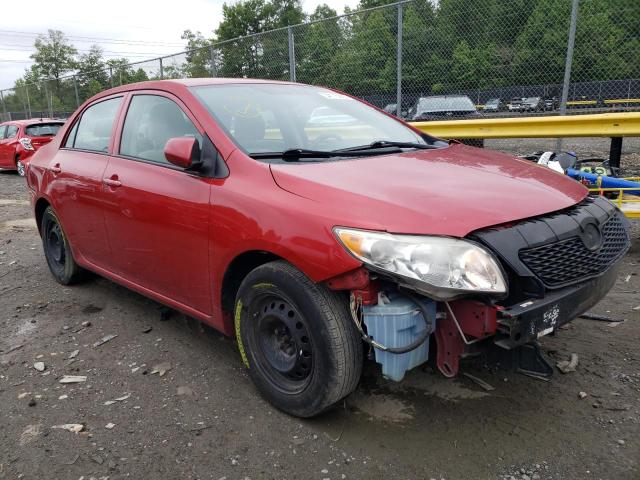 2T1BU4EE7AC516128 - 2010 TOYOTA CAROLLA BASE RED photo 4