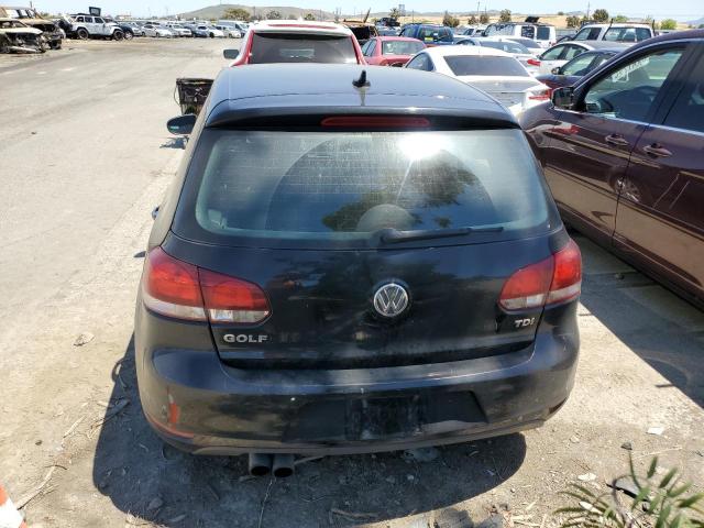 WVWDM7AJ6BW351288 - 2011 VOLKSWAGEN GOLF BLACK photo 6