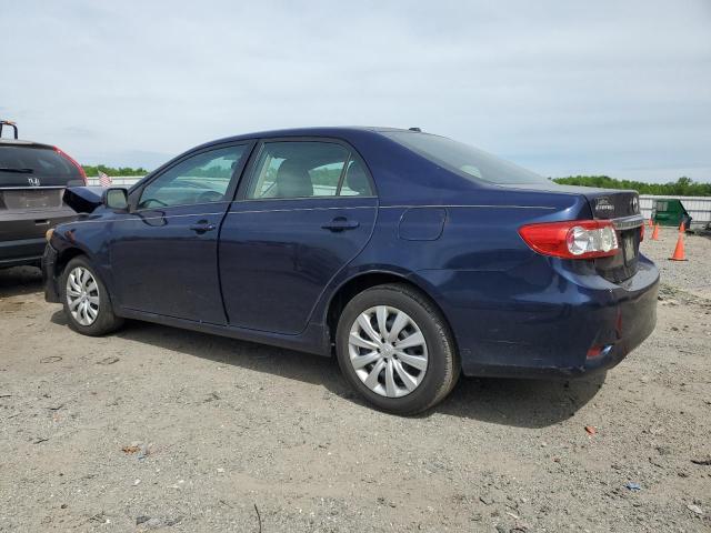 2T1BU4EE7CC861615 - 2012 TOYOTA COROLLA BASE BLUE photo 2