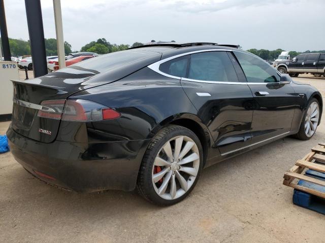 5YJSA1E49GF175477 - 2016 TESLA MODEL S Negro foto 3