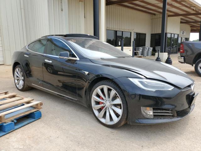 5YJSA1E49GF175477 - 2016 TESLA MODEL S Negro foto 4