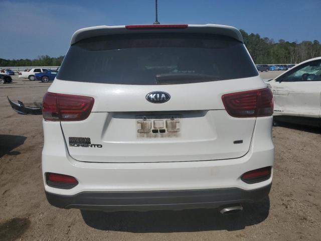 5XYPG4A37KG518825 - 2019 KIA SORENTO L WHITE photo 6