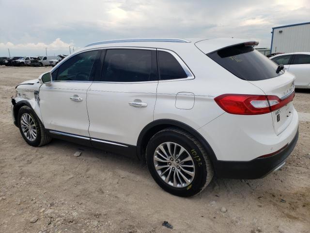 2LMTJ6KR1GBL44647 - 2016 LINCOLN MKX SELECT WHITE photo 2