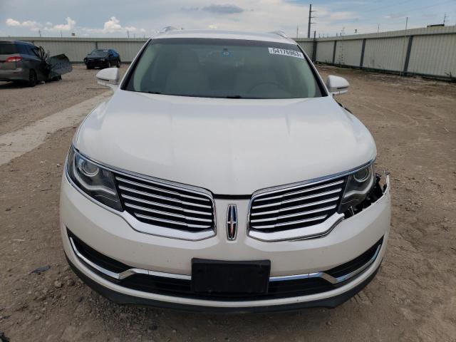 2LMTJ6KR1GBL44647 - 2016 LINCOLN MKX SELECT WHITE photo 5