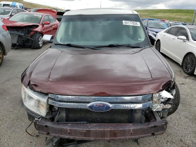 2FMHK6DC0ABA62577 - 2010 FORD FLEX LIMITED BURGUNDY photo 5