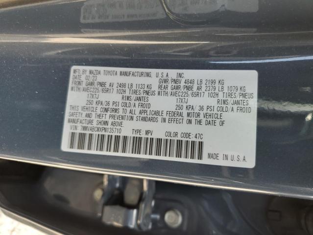 7MMVABCMXPN135710 - 2023 MAZDA CX-50 PREFERRED PLUS GRAY photo 12