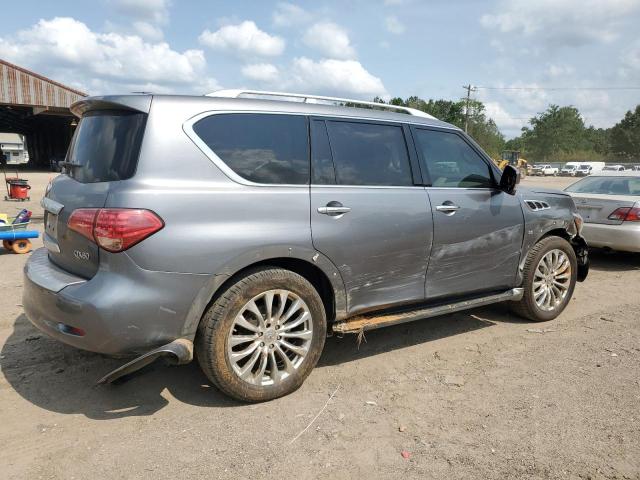 JN8AZ2NF2H9641343 - 2017 INFINITI QX80 BASE GRAY photo 3