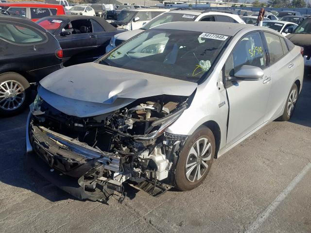 JTDKARFPXH3016196 - 2017 TOYOTA PRIUS PRIME  photo 2