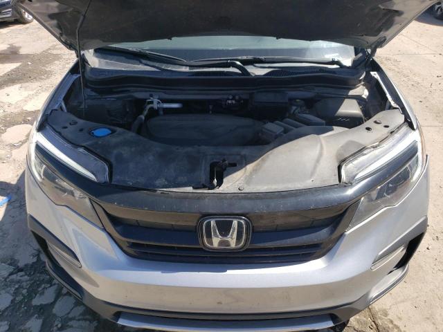 5FNYF5H56KB035936 - 2019 HONDA PILOT EXL SILVER photo 12