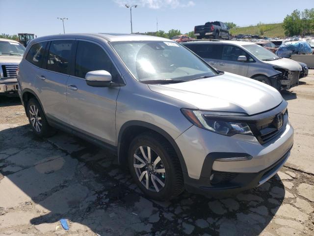 5FNYF5H56KB035936 - 2019 HONDA PILOT EXL SILVER photo 4